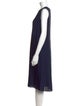 Lafayette 148 Crew Neck Knee-Length Dress