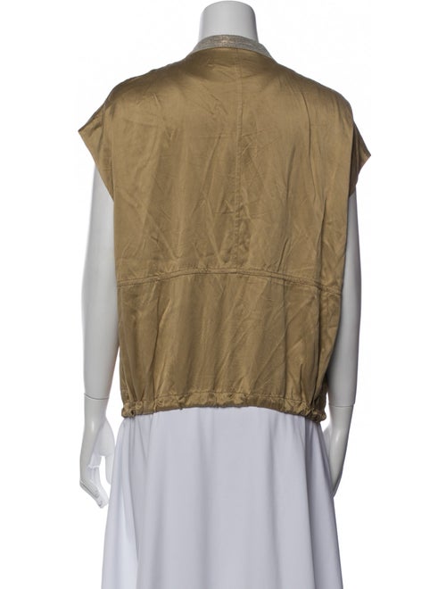 Lafayette 148 Silk Vest