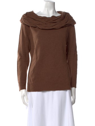 Lafayette 148 Wool Cowl Neck Sweater