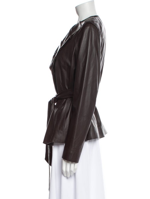 Lafayette 148 Leather Evening Jacket