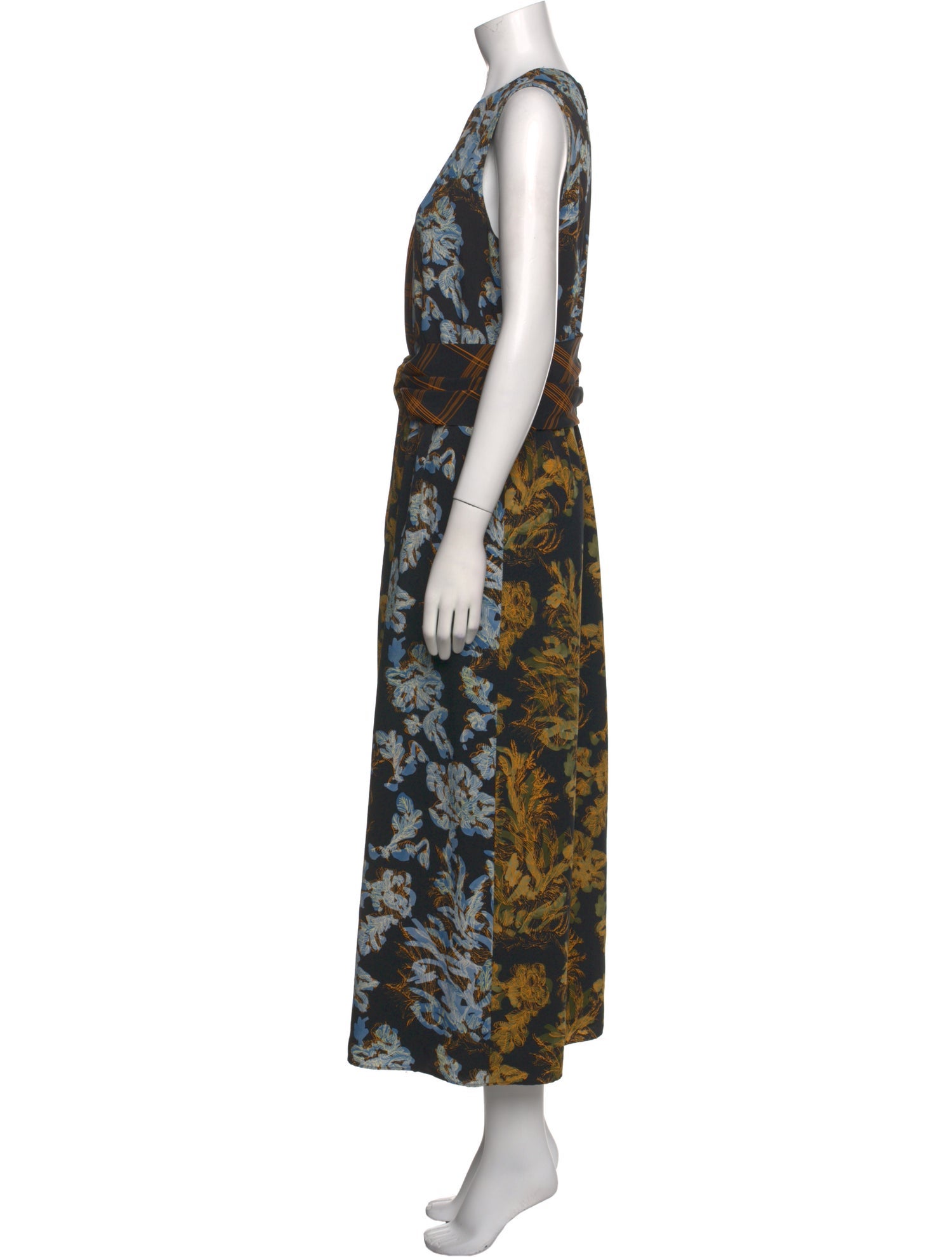 Lafayette 148 Printed Long Dress