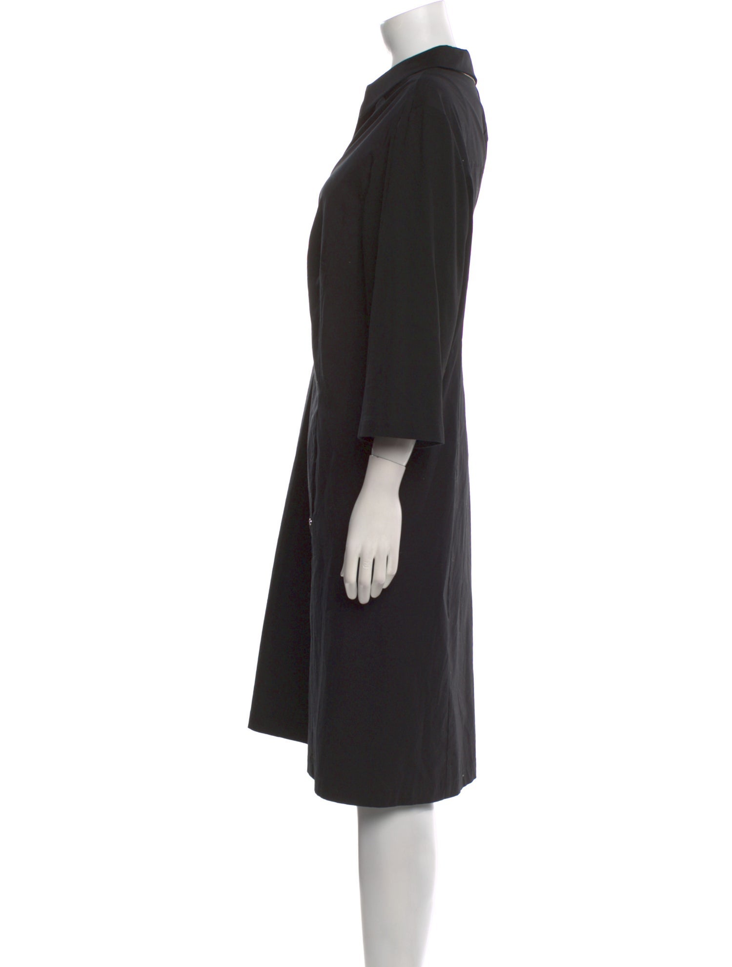 Lafayette 148 V-Neck Knee-Length Dress