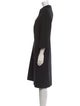 Lafayette 148 V-Neck Knee-Length Dress