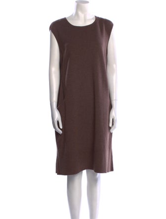 Lafayette 148 Wool Knee-Length Dress
