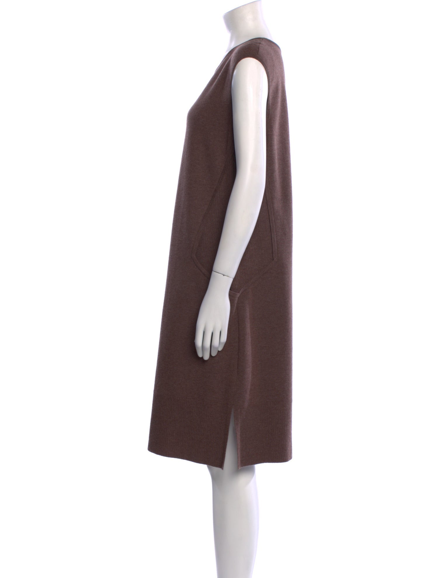 Lafayette 148 Wool Knee-Length Dress