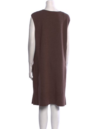 Lafayette 148 Wool Knee-Length Dress