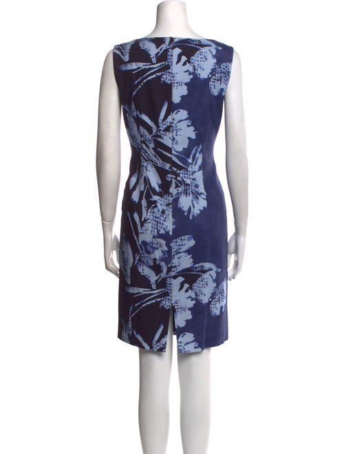 Lafayette 148 Printed Knee-Length Dress