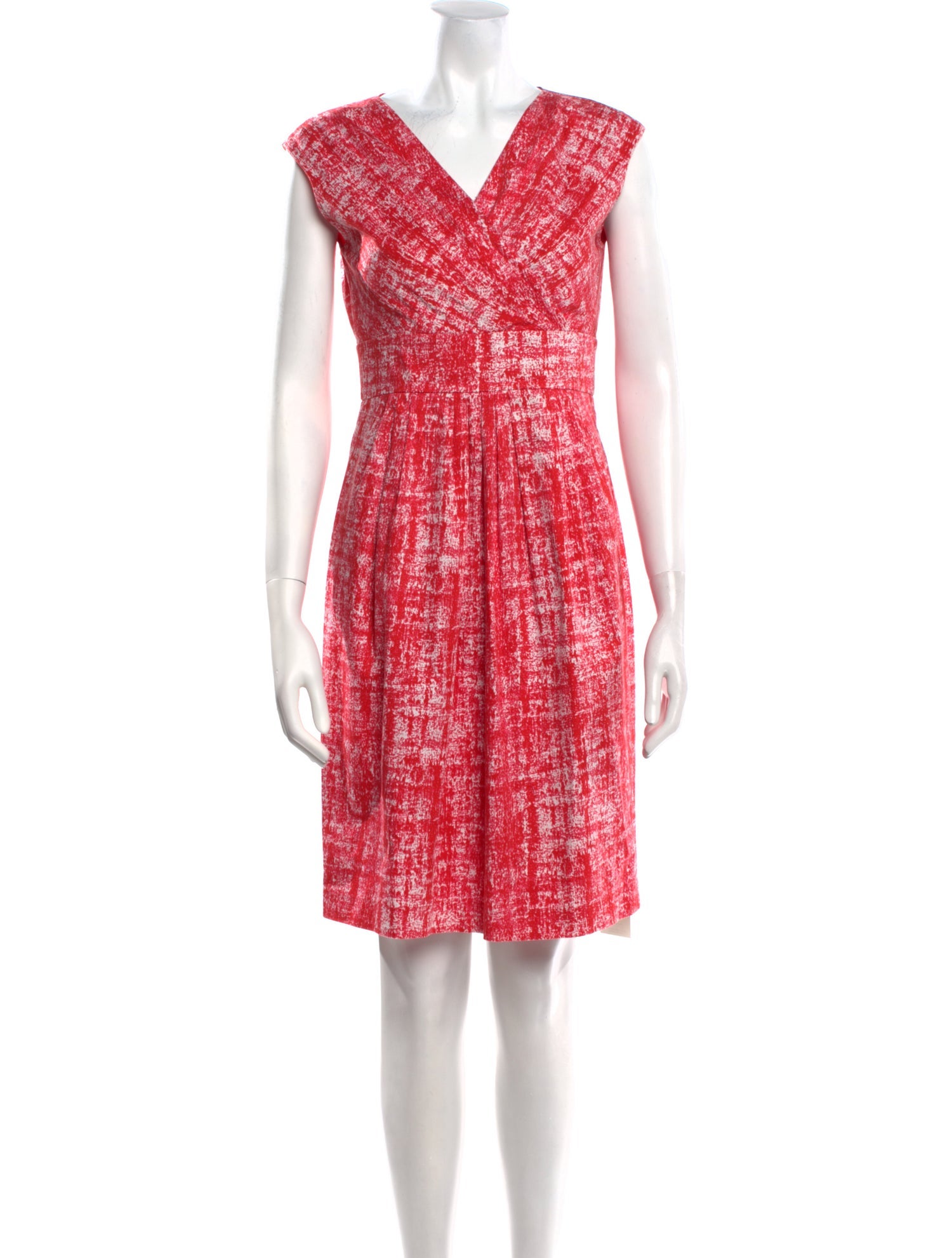Lafayette 148 Printed Knee-Length Dress
