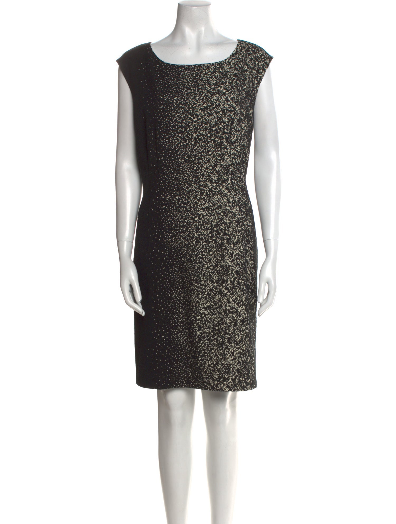 Lafayette 148 Printed Knee-Length Dress