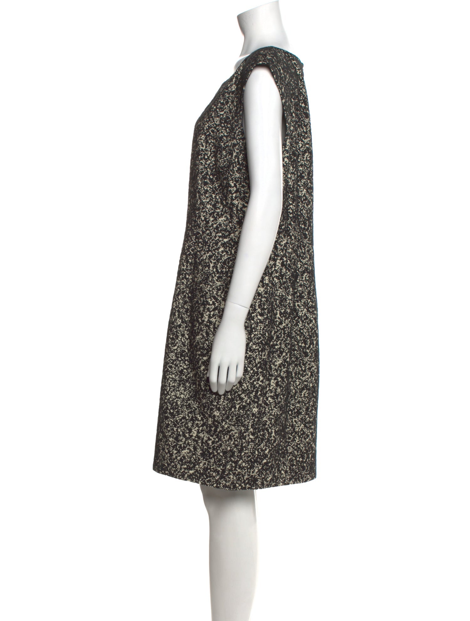 Lafayette 148 Printed Knee-Length Dress