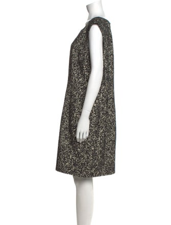 Lafayette 148 Printed Knee-Length Dress