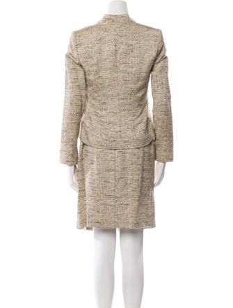 Lafayette 148 Striped Dress Set