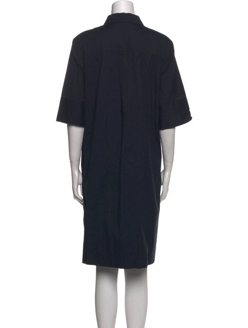 Lafayette 148 Mock Neck Knee-Length Dress
