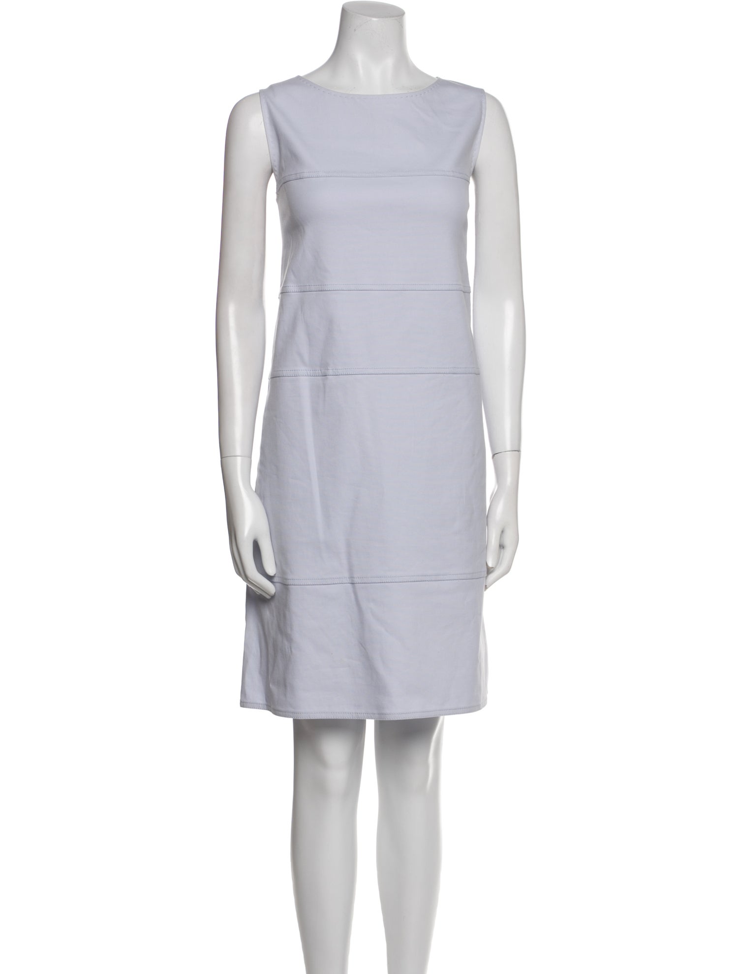 Lafayette 148 Bateau Neckline Knee-Length Dress