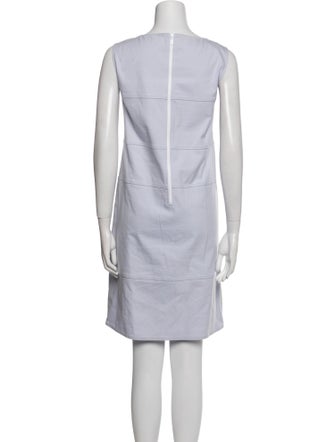 Lafayette 148 Bateau Neckline Knee-Length Dress