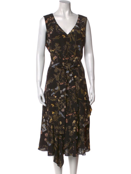 Lafayette 148 Silk Midi Length Dress