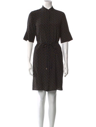 Lafayette 148 Silk Knee-Length Dress