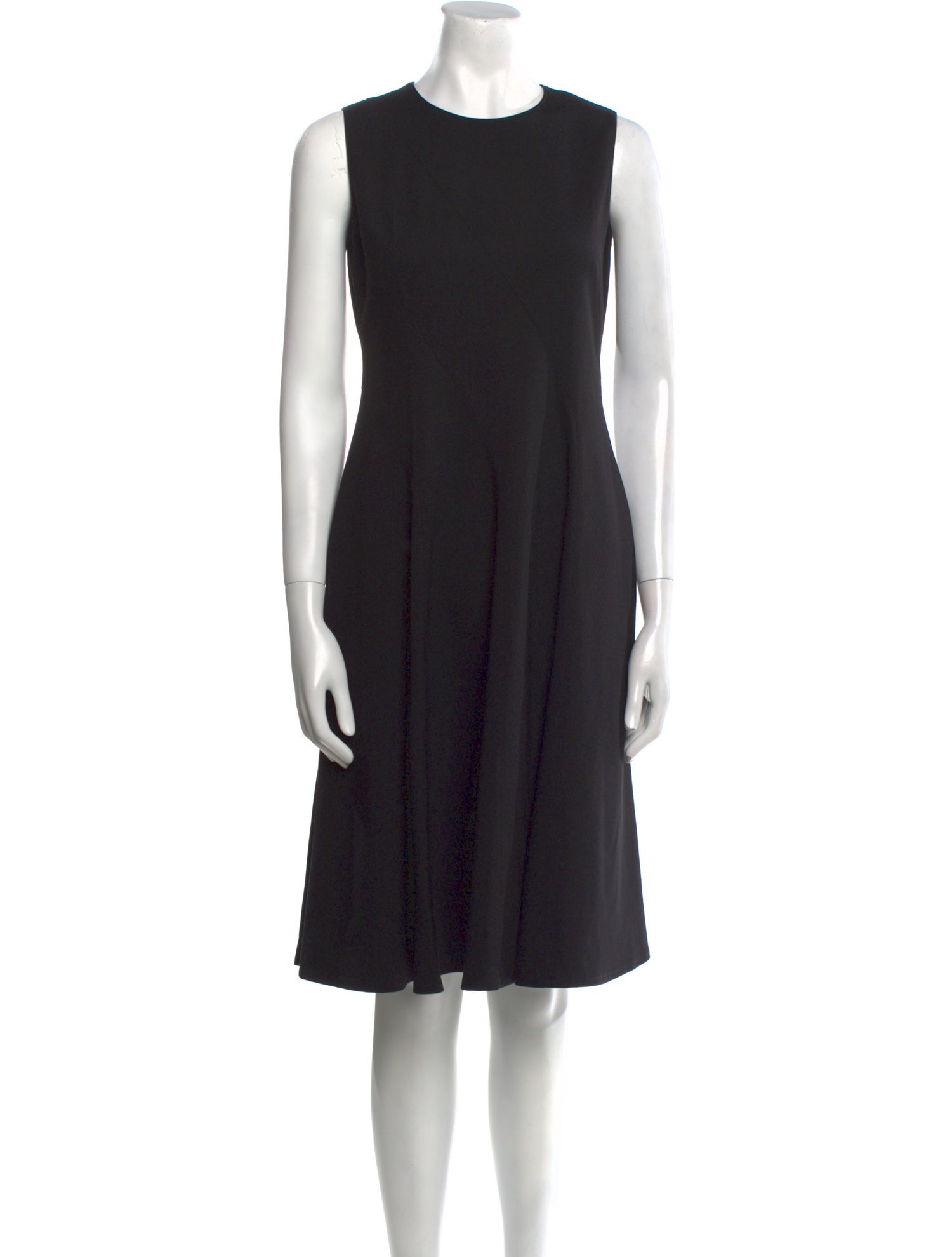 Lafayette 148 Crew Neck Knee-Length Dress