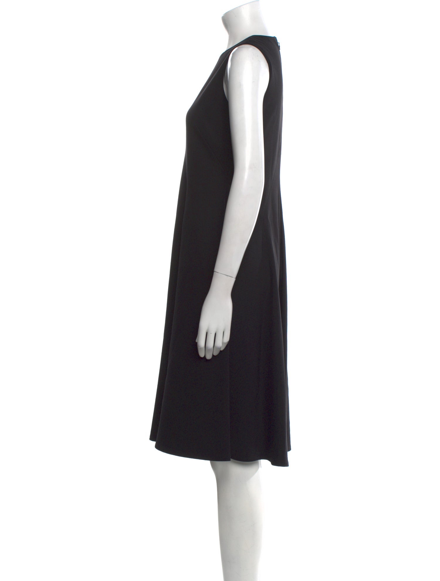 Lafayette 148 Crew Neck Knee-Length Dress