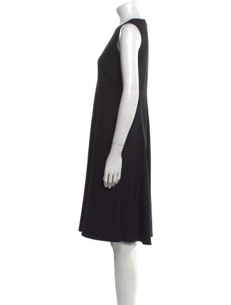 Lafayette 148 Crew Neck Knee-Length Dress