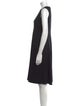 Lafayette 148 Crew Neck Knee-Length Dress