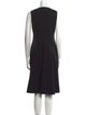 Lafayette 148 Crew Neck Knee-Length Dress