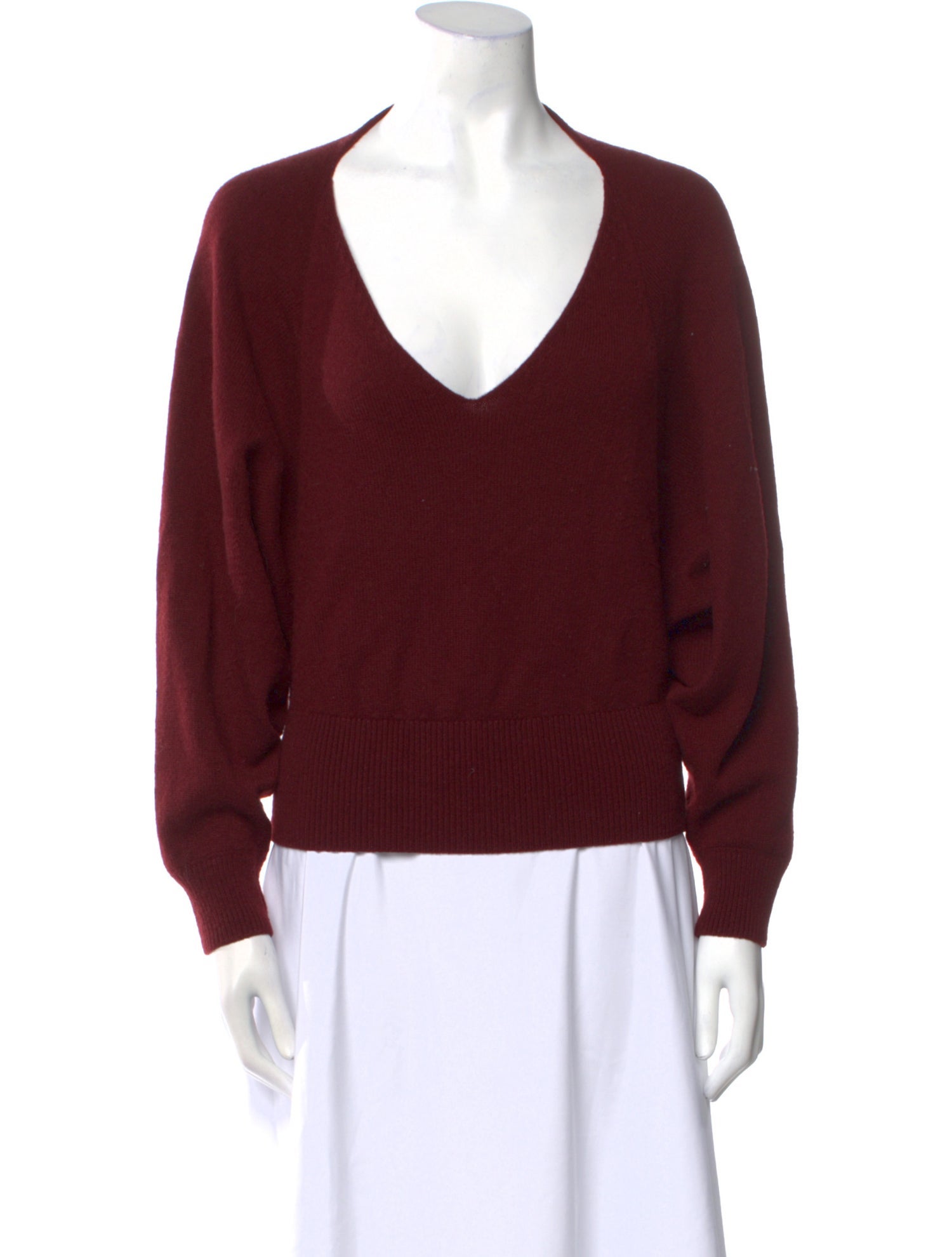 Lafayette 148 Cashmere V-Neck Sweater