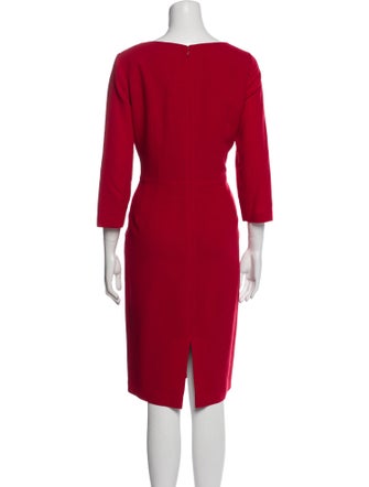 Lafayette 148 Virgin Wool Knee-Length Dress