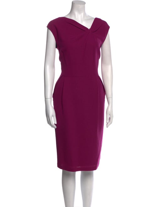 Lafayette 148 Virgin Wool Knee-Length Dress