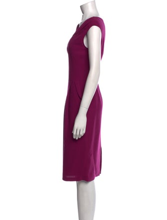 Lafayette 148 Virgin Wool Knee-Length Dress