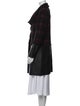 Lafayette 148 Wool Plaid Print Coat