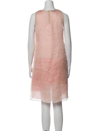 Lafayette 148 Silk Mini Dress
