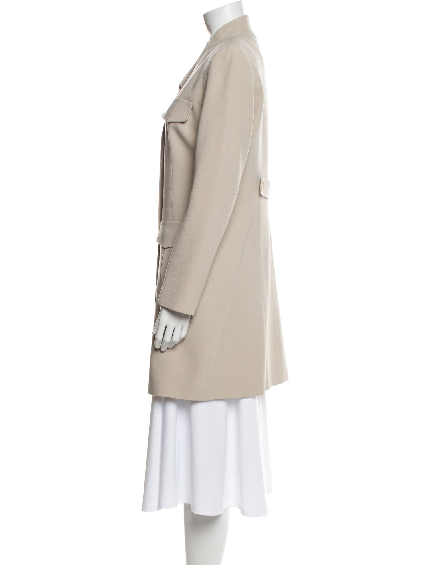 Lafayette 148 Virgin Wool Peacoat