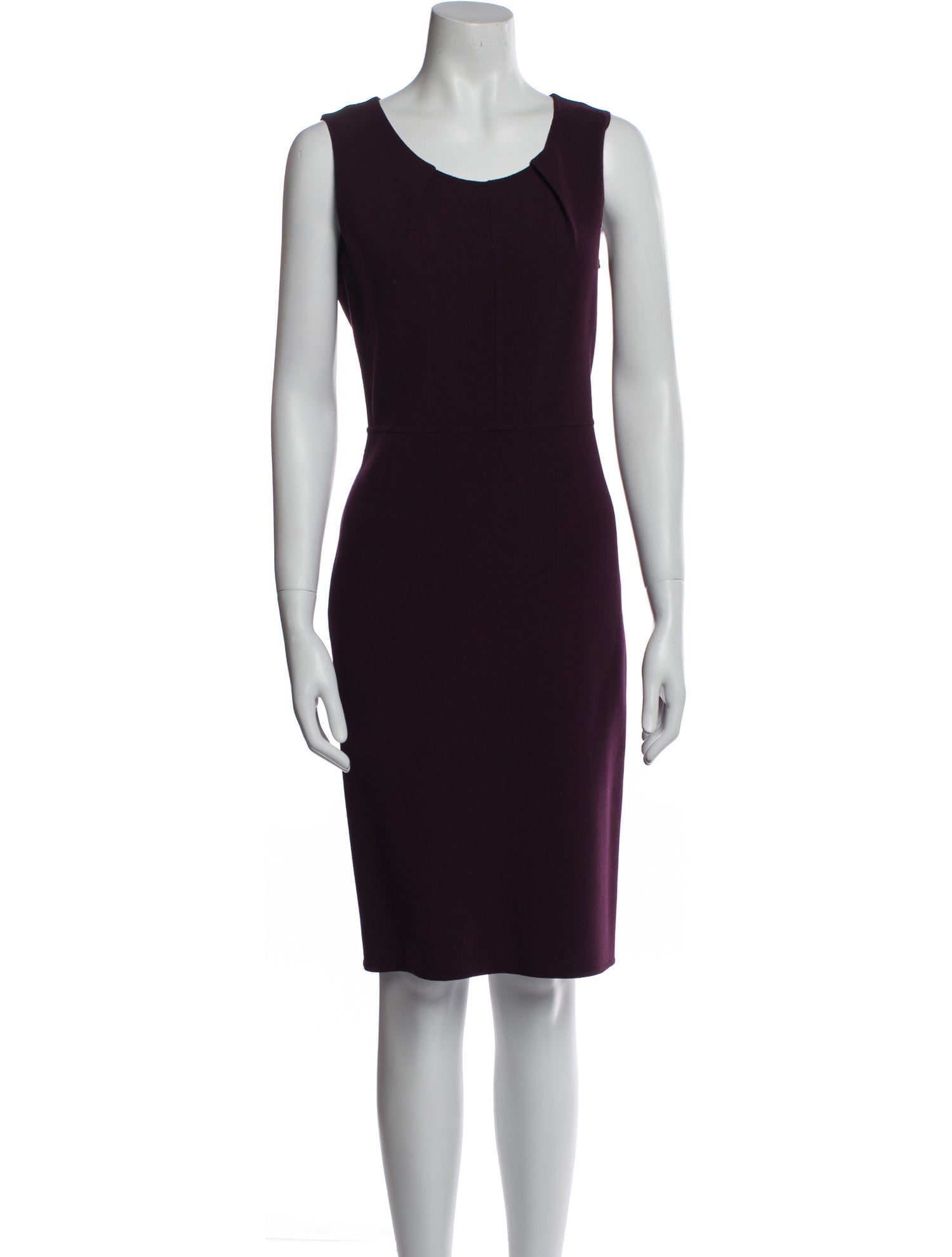 Lafayette 148 Virgin Wool Knee-Length Dress