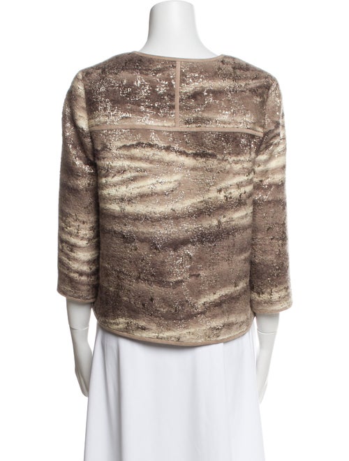 Lafayette 148 Wool Tweed Pattern Jacket