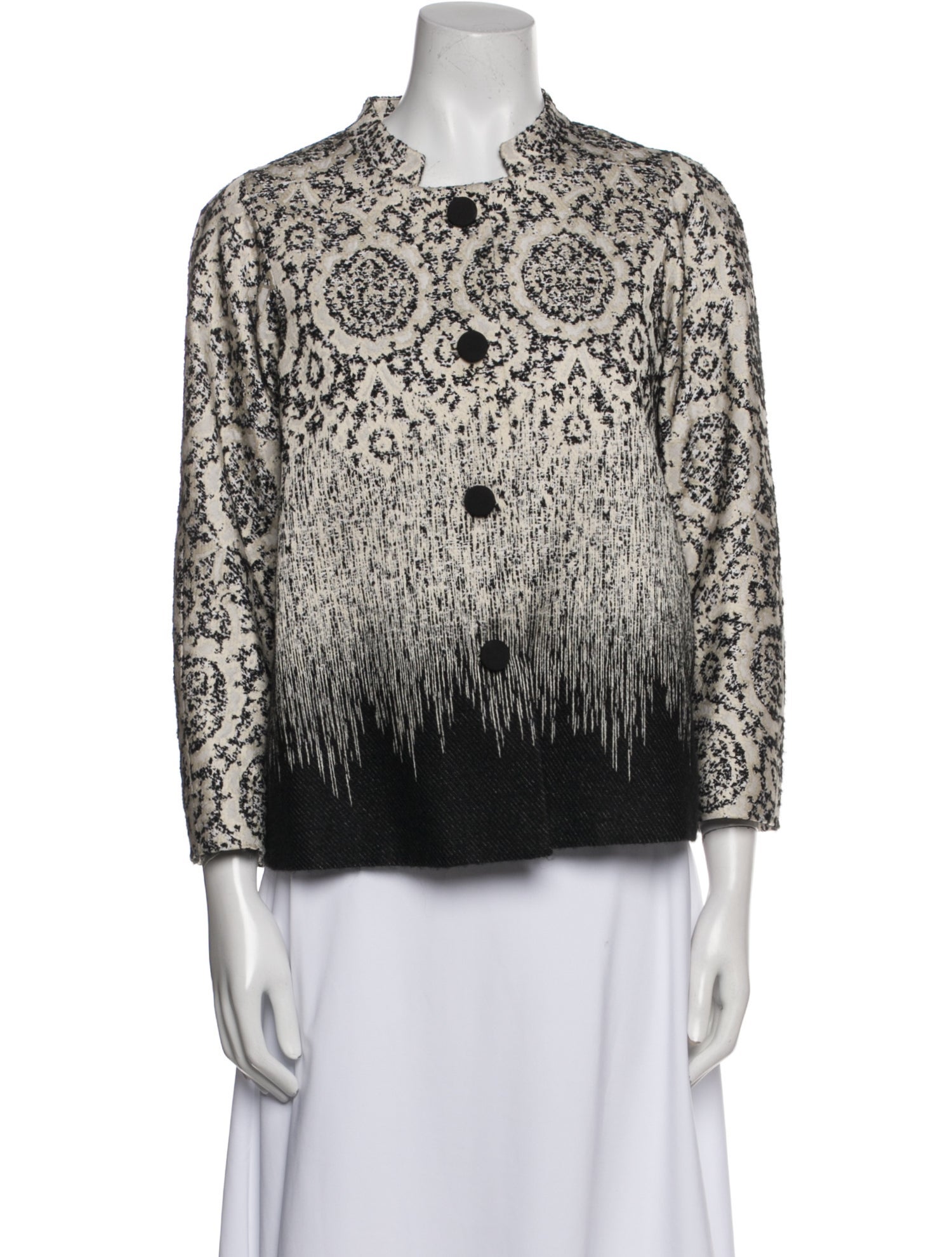 Lafayette 148 Printed Evening Jacket