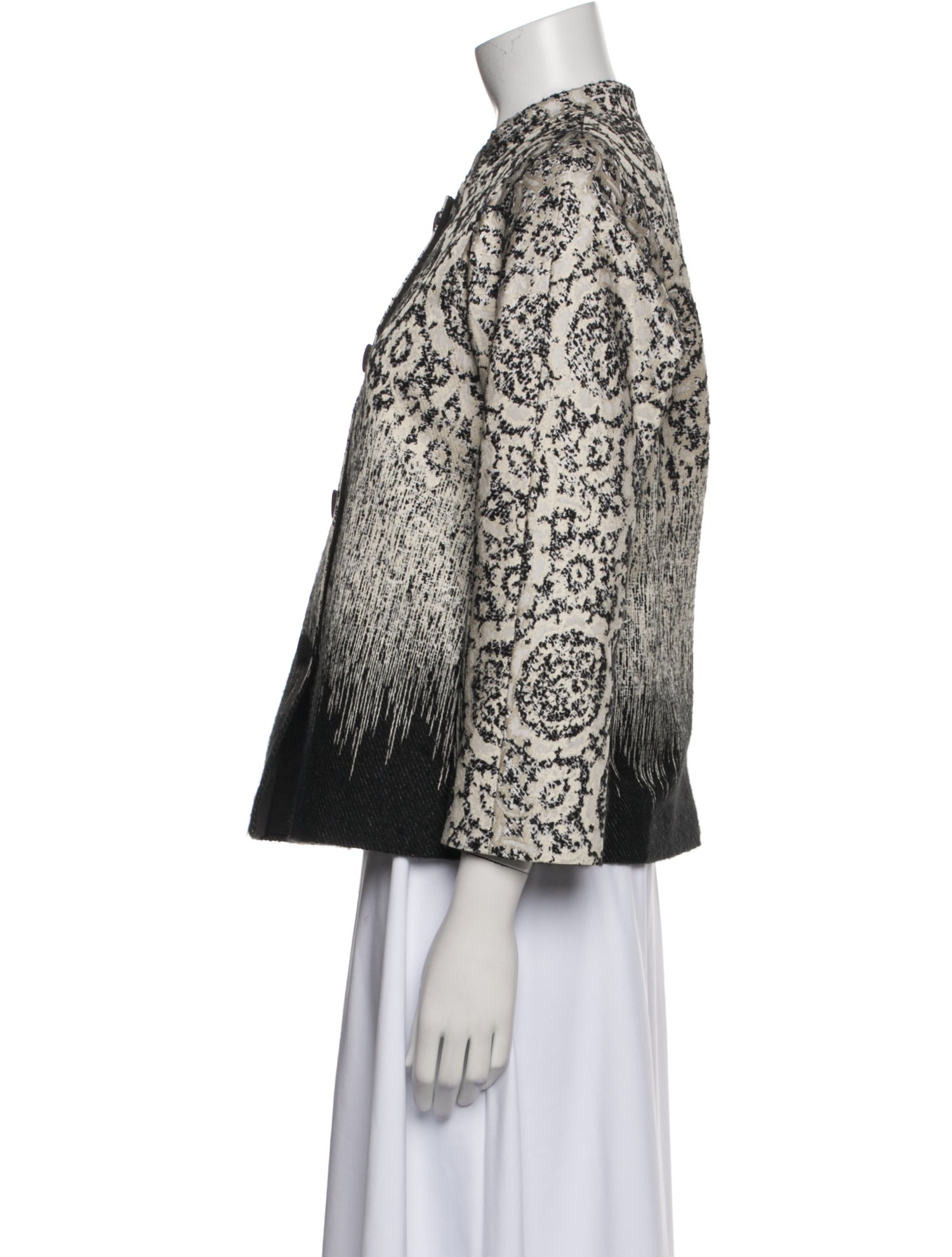 Lafayette 148 Printed Evening Jacket