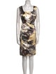 Lafayette 148 Printed Mini Dress
