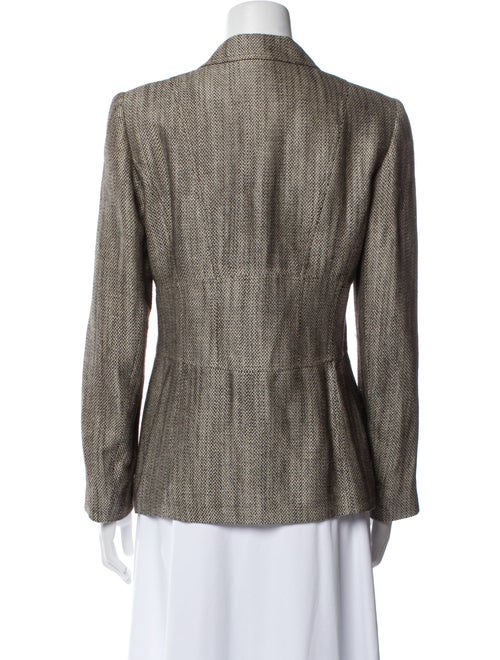 Lafayette 148 Linen Printed Blazer