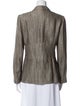 Lafayette 148 Linen Printed Blazer