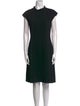 Lafayette 148 Mock Neck Knee-Length Dress
