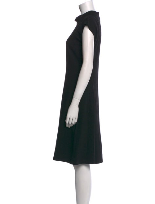 Lafayette 148 Mock Neck Knee-Length Dress