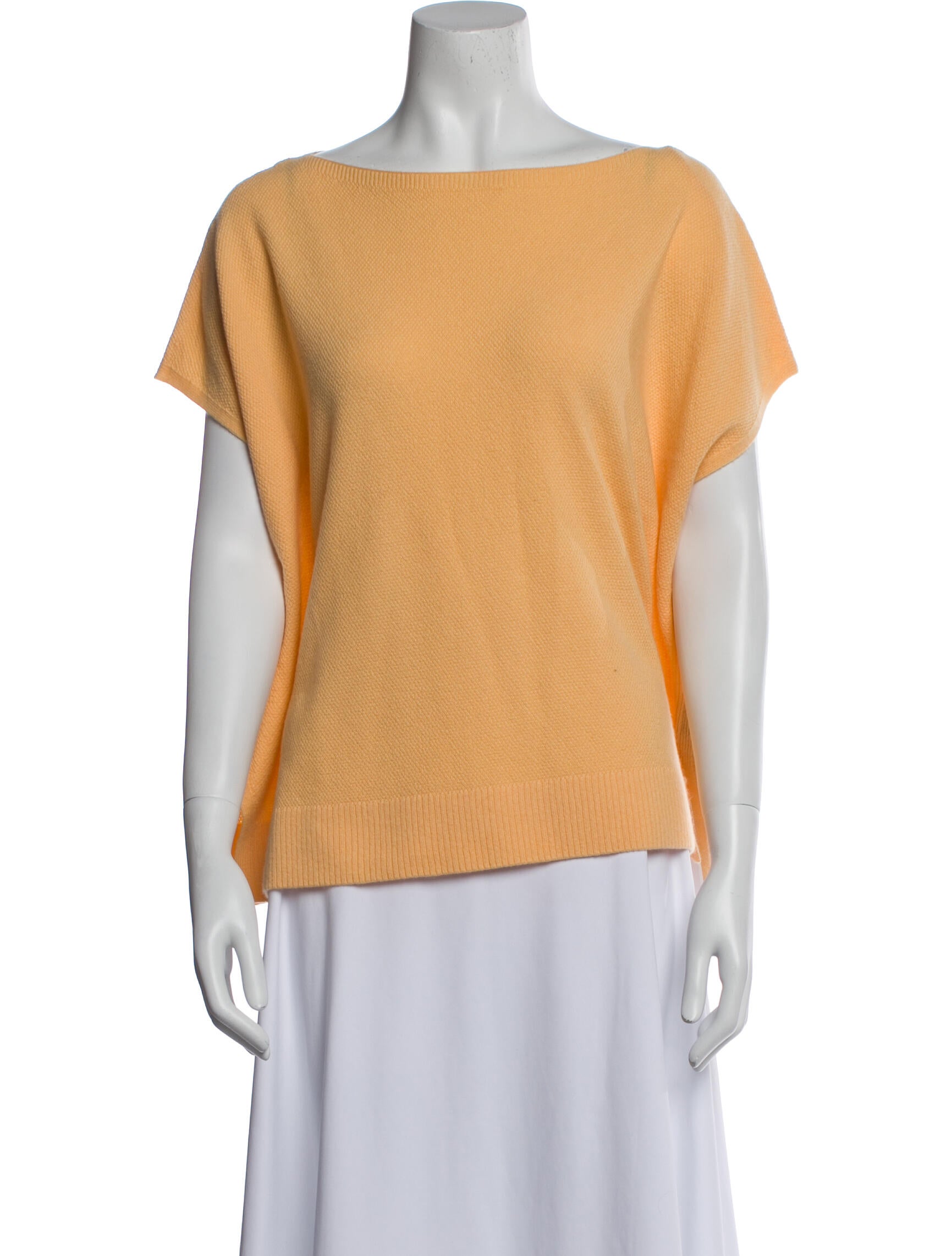 Lafayette 148 Cashmere Bateau Neckline Sweater w/ Tags