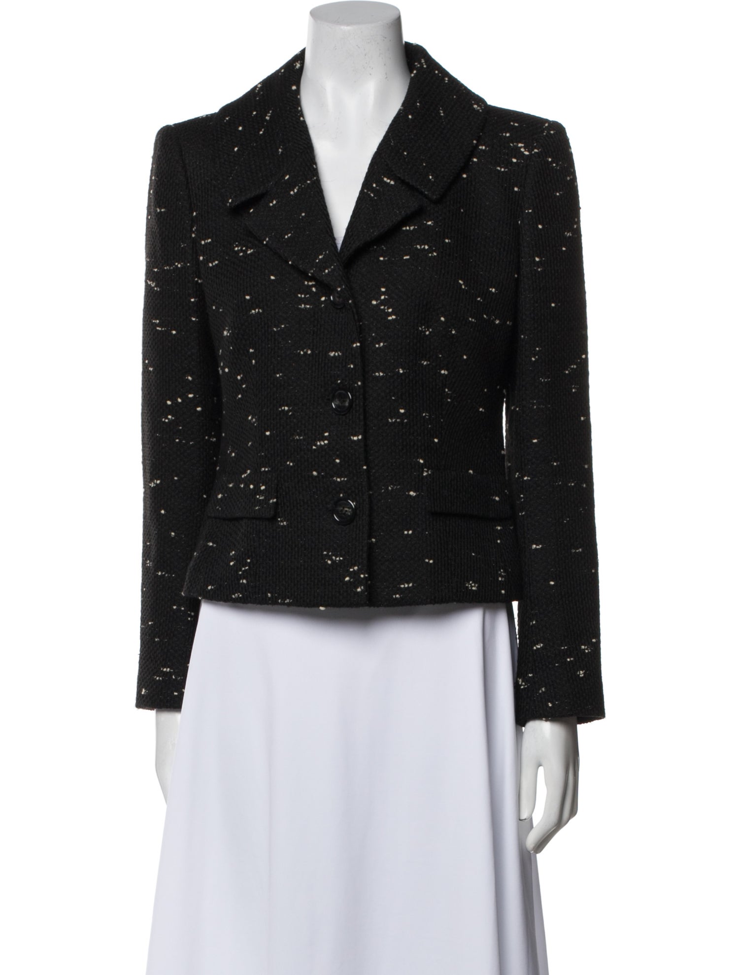 Lafayette 148 Tweed Pattern Blazer