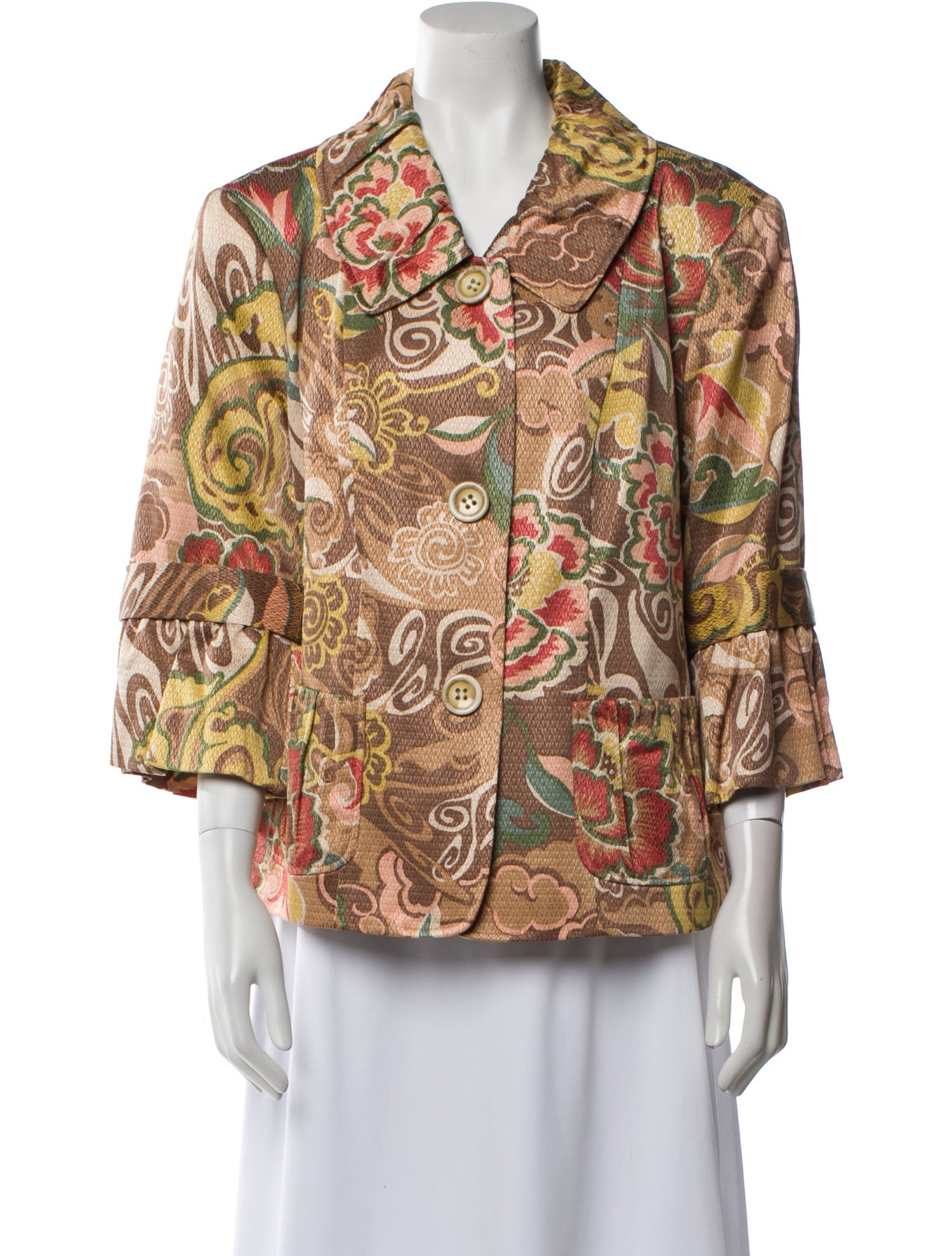 Lafayette 148 Floral Print Blazer w/ Tags