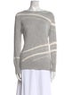 Lafayette 148 Cashmere Striped Sweater