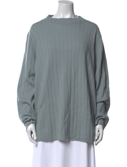 Lafayette 148 Wool Mock Neck Sweater