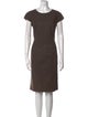 Lafayette 148 Scoop Neck Knee-Length Dress