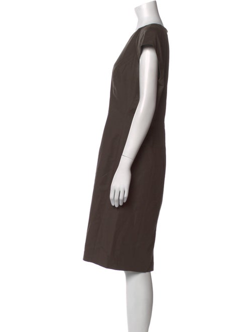 Lafayette 148 Scoop Neck Knee-Length Dress