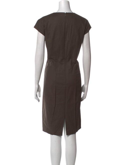 Lafayette 148 Scoop Neck Knee-Length Dress